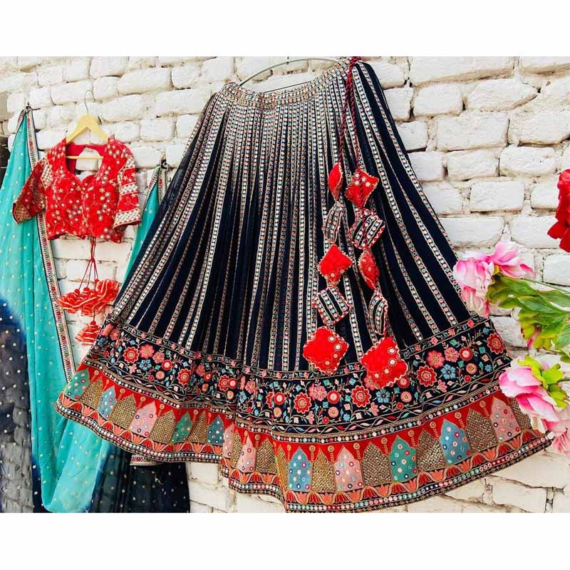 Georgette-Lehenga-With-Choli-And-Dupatta-For-Women-By-Kanika-Collection-Red-Black-Sea-Blue-Indianstrend.jpg