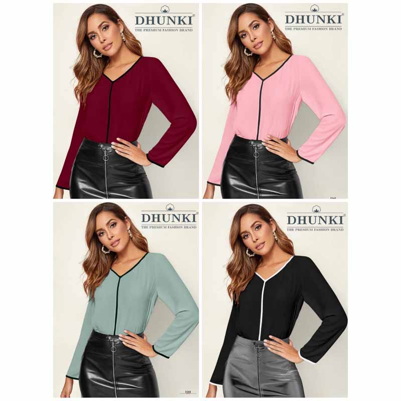 Set-Of-4-Georgette-Top-For-Women-By-Dhunki-Fashion-Maroon-Pink-Cadet-Blue-Black-Indianstrend.jpg